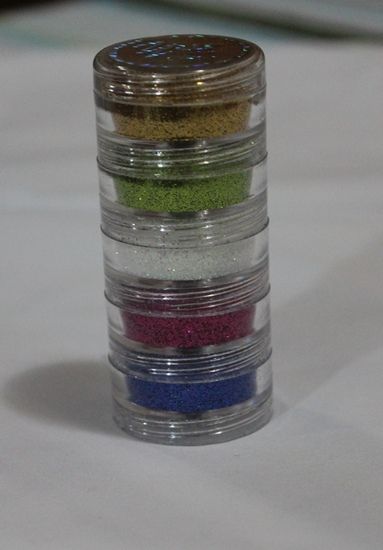 Kit 05 glitters em pó Yur