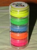 Kit 05 Sombras Cremosas Neon